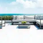 جلسة حديقة خارجية مودرن " نخيل "
